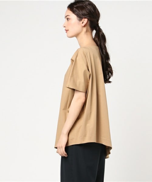 CLANE（クラネ）の「CLANE サイドギャザートップス（Tシャツ