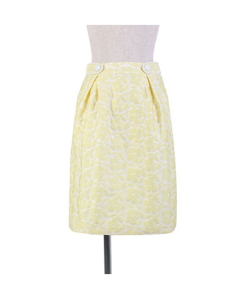 an another angelus（アンアナザーアンジェラス）の「ジャガードパイピング使いスカート/an another angelus limited（スカート・レディース・その他）」の2枚目の写真