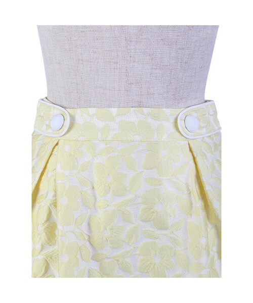 an another angelus（アンアナザーアンジェラス）の「ジャガードパイピング使いスカート/an another angelus limited（スカート・レディース・その他）」の4枚目の写真