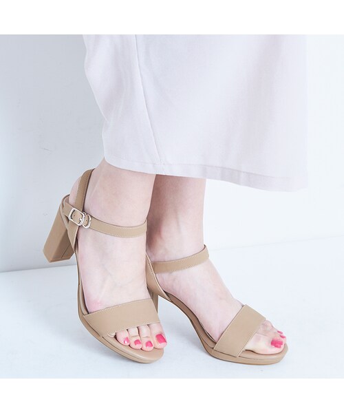 ORiental TRaffic（オリエンタルトラフィック）の「プラットフォームサンダル（その他・レディース・ベージュ/ブラック/ピンク・S/M/L/LL）」の11枚目の写真