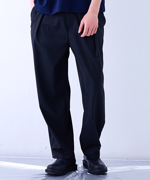 STUDIOUS（ステュディオス）の「ビエラウールワイドパンツ（）」 - WEAR