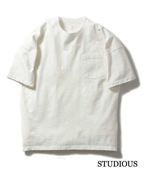 Name.（ネーム）の「GARMENT DYE OVERSIZED POCKET TEE（その他・メンズ・PNK/WHT/BLK・0/1）」の10枚目の写真