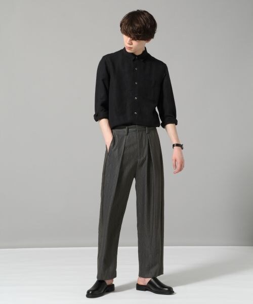 HARE（ハレ）の「クレイジーラインパンツ2（パンツ・オレンジ/ネイビー）」の6枚目の写真