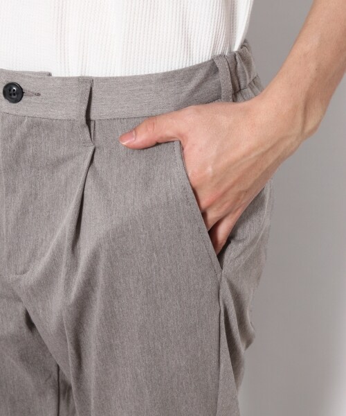 RAGEBLUE（レイジブルー）の「タックテーパードアンクルパンツ（パンツ・ブラック/グレー/ネイビー）」の7枚目の写真