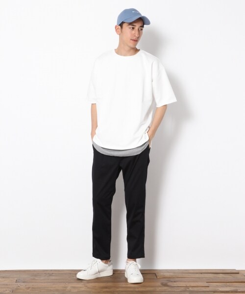 RAGEBLUE（レイジブルー）の「タックテーパードアンクルパンツ（パンツ・ブラック/グレー/ネイビー）」の15枚目の写真