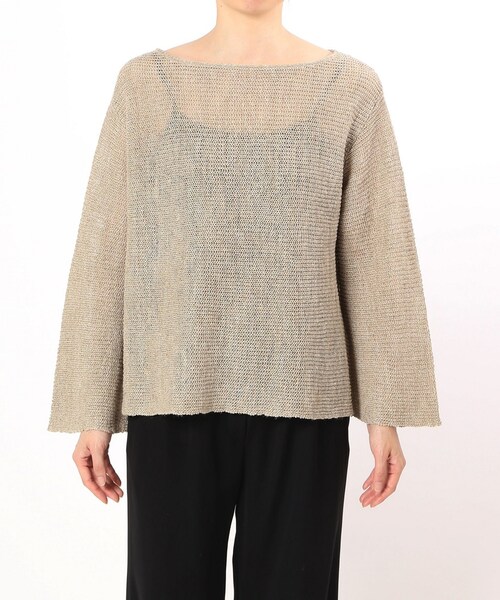 AP STUDIO（エーピーストゥディオ）の「《予約》Linen/Silk Wide プル
