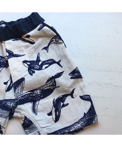 cache cache（カシュ カシュ）の「ARCH&LINE 　TROPIAL　BANANA　 SHORTS　(WHITE）  men's（その他パンツ・メンズ・その他）」の2枚目の写真