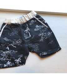 cache cache | ARCH&LINE 　TROPIAL　BANANA　 SHORTS　(BLACK)  men's(その他パンツ)