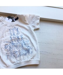 cache cache | ARCH&LINE SURABU　MORNING  TEE　(OFF WHITE)(Tシャツ/カットソー)