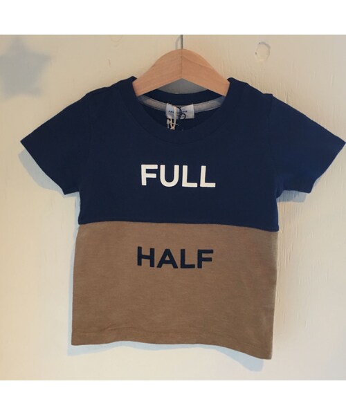 cache cache（カシュ カシュ）の「ARCH&LINE SURABU FULL TEE　（NAVY)（Tシャツ/カットソー・キッズ・その他）」の2枚目の写真