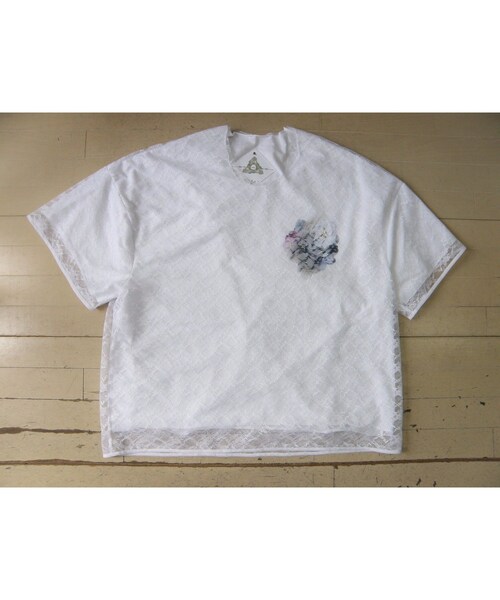 BALMUNG（バルムング）の「BALMUNG レース重ねプリントビッグT