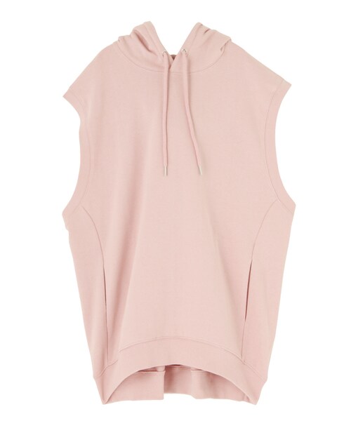 EMODA(エモダ)の「バルキービッグフーディー(トップス・レディース・ホワイト/ブラック/ピンク・F)」の11枚目の写真