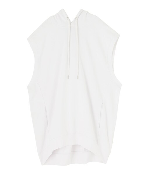 EMODA(エモダ)の「バルキービッグフーディー(トップス・レディース・ホワイト/ブラック/ピンク・F)」の1枚目の写真