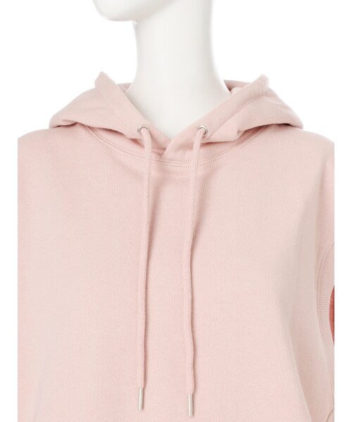 EMODA(エモダ)の「バルキービッグフーディー(トップス・レディース・ホワイト/ブラック/ピンク・F)」の8枚目の写真