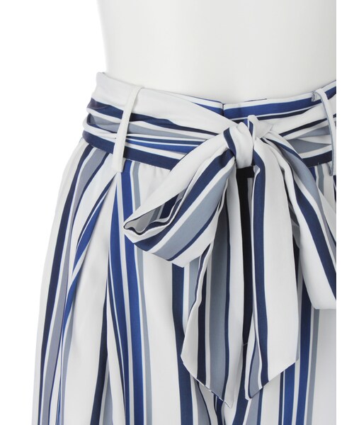 EMODA（エモダ）の「【WEB限定】ワイドベルトストリングパンツ（パンツ・レディース・ホワイト/ブラック/ライトミックス/ミックス・S/M）」の10枚目の写真