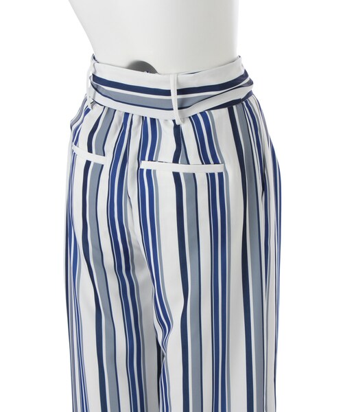 EMODA（エモダ）の「【WEB限定】ワイドベルトストリングパンツ（パンツ・レディース・ホワイト/ブラック/ライトミックス/ミックス・S/M）」の11枚目の写真