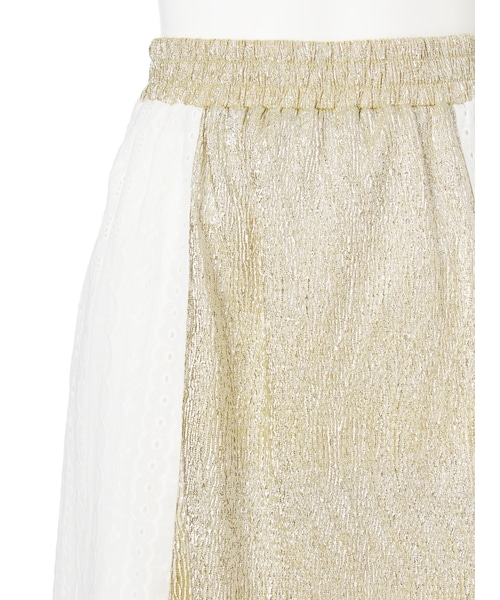 merry jenny（メリージェニー）の「きらきら×レーススカート（スカート・レディース・シルバー/ゴールド・F）」の8枚目の写真