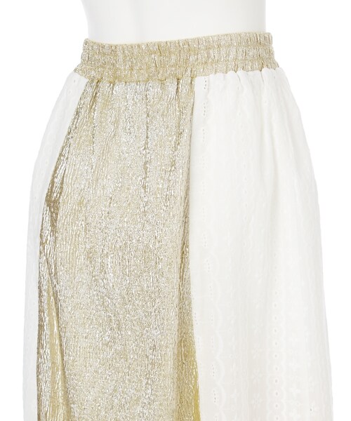 merry jenny（メリージェニー）の「きらきら×レーススカート（スカート・レディース・シルバー/ゴールド・F）」の9枚目の写真