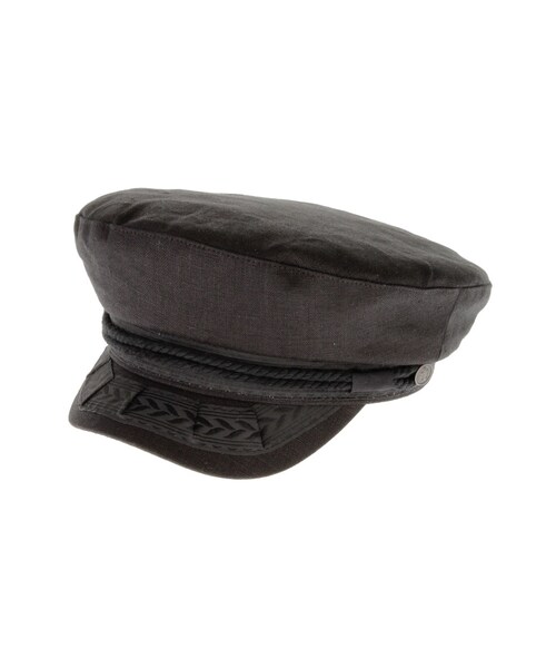 MURUA（ムルーア）の「【2017年春新作】マリンCAP（帽子・レディース・ホワイト/ブラック・F）」の2枚目の写真