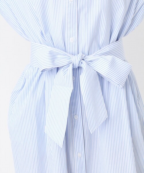 Andemiu（アンデミュウ）の「２ＷＡＹシャツディガン（ワンピース/ドレス・ホワイト/オフホワイト/カーキ）」の12枚目の写真