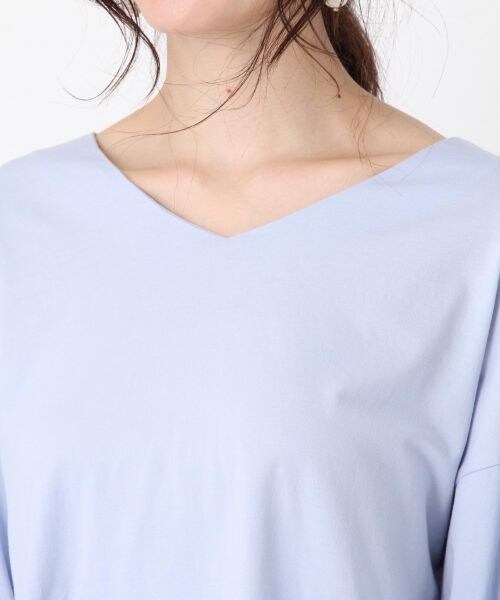 Andemiu（アンデミュウ）の「バルーンスリーブＴＯＰＳ（トップス・ホワイト/ピンク/ライトブルー）」の10枚目の写真