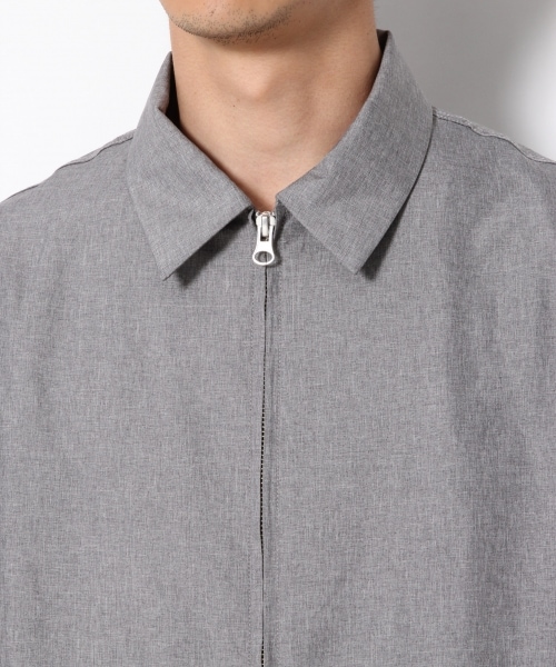 RAGEBLUE（レイジブルー）の「PEドリズラージャケット（トップス・グレー/ネイビー）」の7枚目の写真