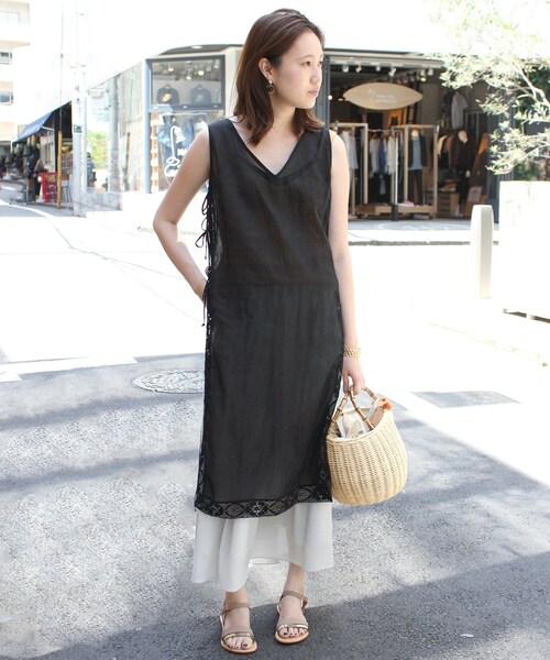 SLOBE IENA（スローブイエナ）の「《予約》刺繍レースレイヤード