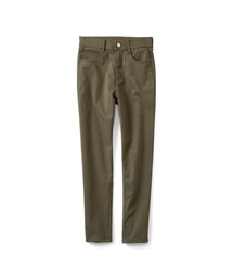 Live in comfort | リブ イン コンフォート 涼やか気分で過ごせる のびのび美脚クロップドパンツ〈カーキ〉(その他パンツ)