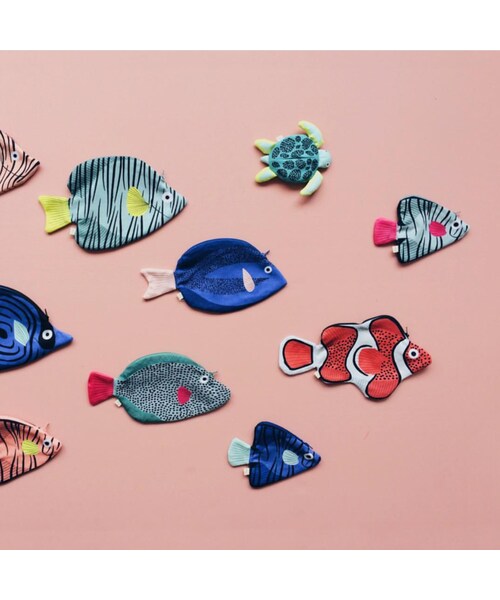 cache cache(カシュ カシュ)の「don fisher PINK BATFISH(ポーチ・キッズ・その他)」の4枚目の写真