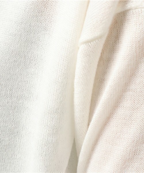 archives（アルシーヴ）の「2Wayカーデ（カーディガン/ボレロ・レディース・オフホワイト/ブラック/イエロー・MEDIUM）」の12枚目の写真