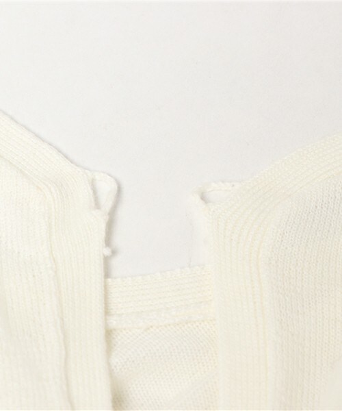 archives（アルシーヴ）の「2Wayカーデ（カーディガン/ボレロ・レディース・オフホワイト/ブラック/イエロー・MEDIUM）」の11枚目の写真