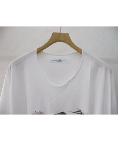 BALMUNG（バルムング）の「BALMUNG プリントビッグTシャツ半袖（白