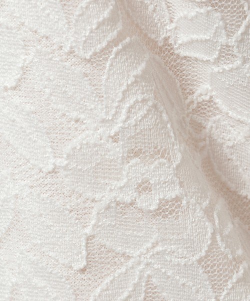 Cheek（チーク）の「リバーシブルベアキャミ（キャミソール・レディース・オフホワイト/ブラック・MEDIUM）」の8枚目の写真