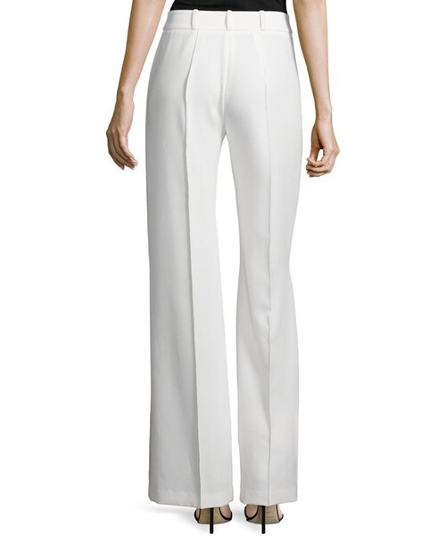 Milly(ミリー)の「Milly Hayden High-Waist Italian Cady Trousers(その他パンツ・レディース・WHITE/BLACK・0/2/4/6/8/10/12/14)」の4枚目の写真