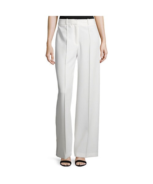 Milly(ミリー)の「Milly Hayden High-Waist Italian Cady Trousers(その他パンツ・レディース・WHITE/BLACK・0/2/4/6/8/10/12/14)」の1枚目の写真