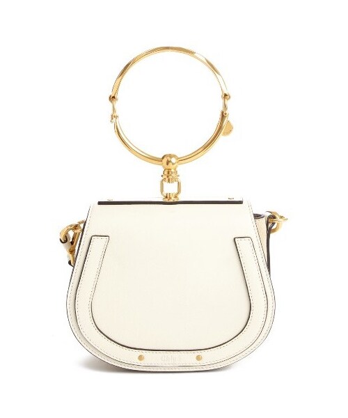 Chloe（クロエ）の「Chloe Small Nile Bracelet Leather Crossbody Bag - Beige（ショルダーバッグ・レディース・Beige/Brown/Red・One Size）」の6枚目の写真