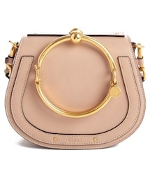 Chloe | Chloe Small Nile Bracelet Leather Crossbody Bag - Beige(ショルダーバッグ)