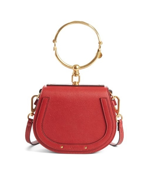 Chloe（クロエ）の「Chloe Small Nile Bracelet Leather Crossbody Bag - Beige（ショルダーバッグ・レディース・Beige/Brown/Red・One Size）」の3枚目の写真