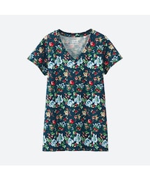 UNIQLO | エピス・デザインVネックT（半袖）(Tシャツ/カットソー)