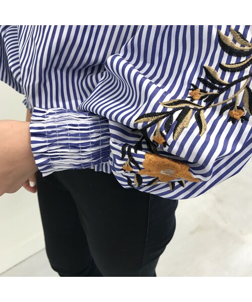 copine（コピン）の「ボリュームバルーン袖刺繍ブラウス（3color）【クリックポスト対象商品】（シャツ/ブラウス・レディース・その他）」の13枚目の写真