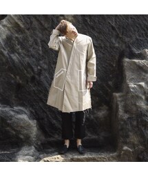 STORES.jp | KONYA / ノーカラートレンチコート beige(その他アウター)