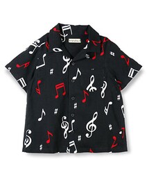 BRANSHES | 音符柄アロハシャツ(シャツ/ブラウス)