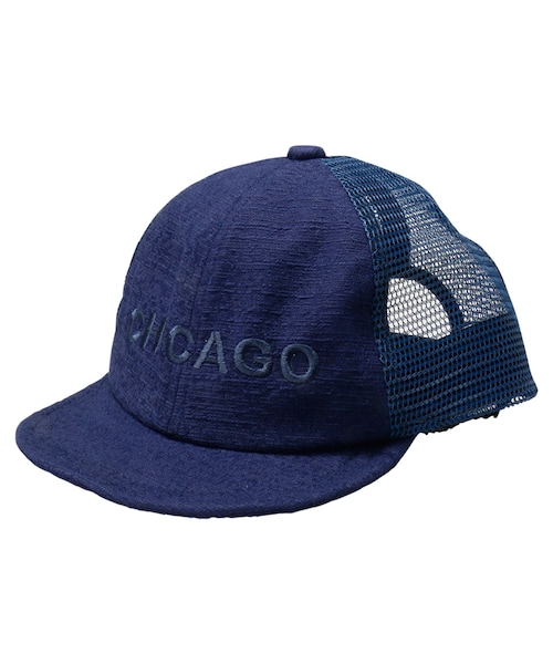 BRANSHES(ブランシェス)の「スラブ地メッシュキャップ(キャップ・キッズ・ネイビーブルー/グレー・S~L)」の1枚目の写真