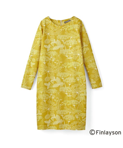 シロップ シロップ の フィンレイソン コクーンシルエットワンピース Niittypolku ニッティポルク ワンピース Wear シロップ シロップ の フィンレイソン コクーンシルエットワンピース Niittypolku ニッティポルク ワンピース Wear