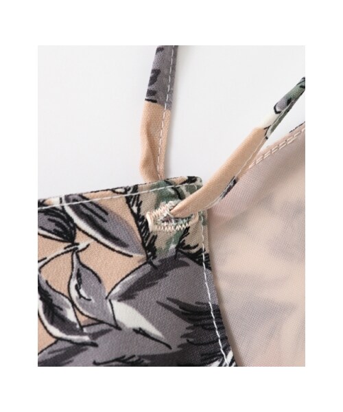 KBF（ケイビーエフ）の「【予約】リゾート柄サロペット（その他・レディース・PINK BEIGE/OFF/YELLOW・one）」の19枚目の写真