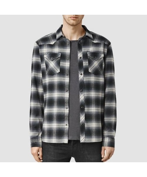 ALLSAINTS（オールセインツ）の「ALL SAINTS WESTAN CHECK　SHIRTS （オールセインツ　ウエスタン　チェックシャツ）（シャツ/ブラウス・メンズ・その他）」の2枚目の写真