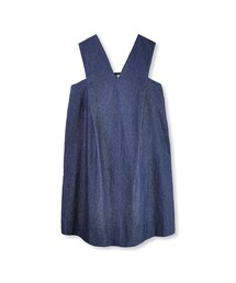 flower | apron onepiece～ｴﾌﾟﾛﾝﾜﾝﾋﾟｰｽ(ワンピース)