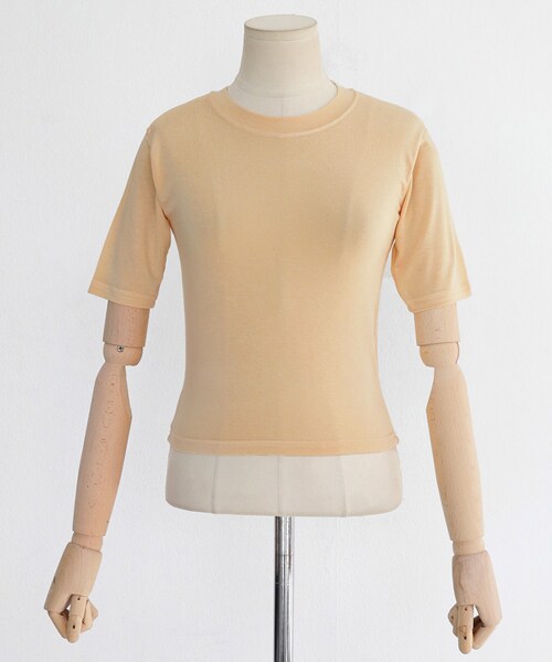 DHOLIC（ディーホリック）の「クロップドスリムフィットTシャツ（Tシャツ/カットソー・レディース・FREE）」の4枚目の写真