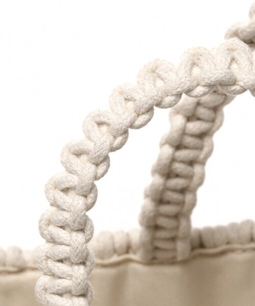 BAYFLOW（ベイフロー）の「マクラメフリンジショルダーバッグ（バッグ・ナチュラル）」の7枚目の写真