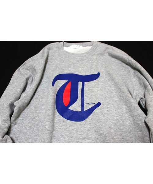 Handmade（ハンドメイド）の「big"T" SWEAT gray（スウェット・メンズ・その他）」の3枚目の写真